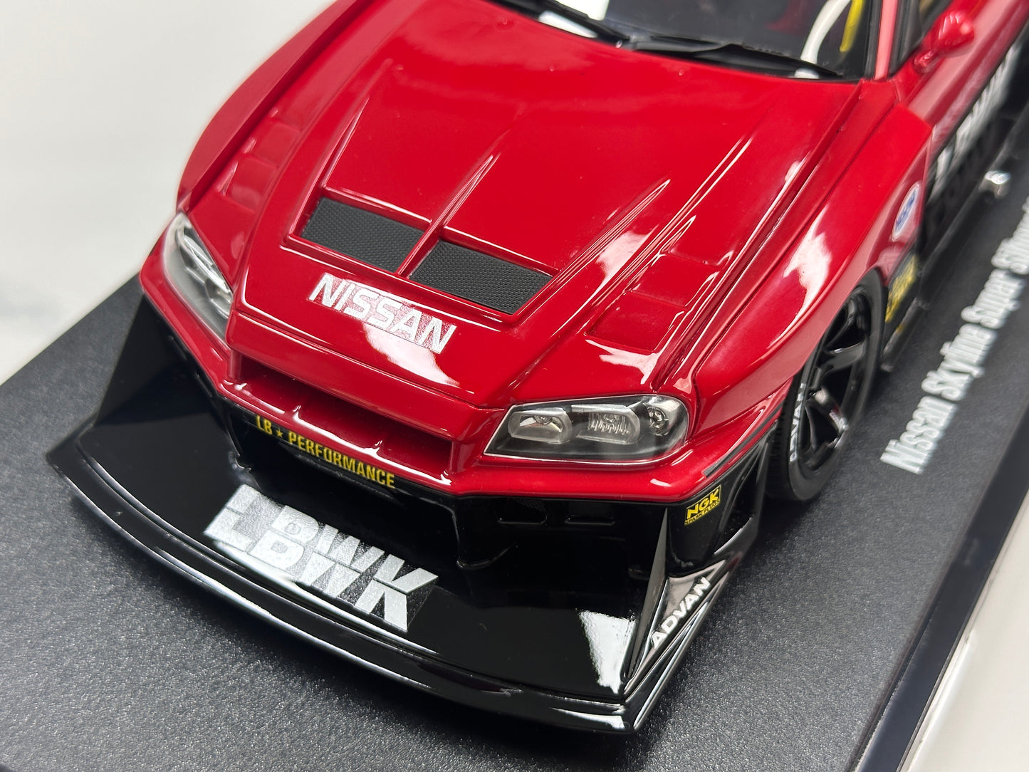 GT Spirit 1/18 Nissan Skyline R34 GT-R LB Super Silhouette Red GT570