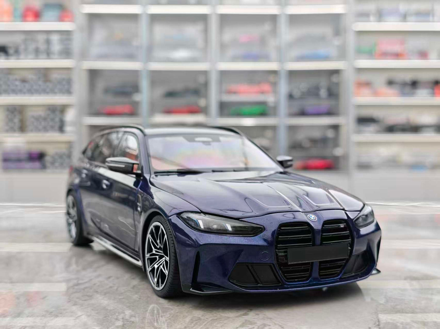 MINICHAMPS 1/18 BMW M3 Touring Blue 113024016