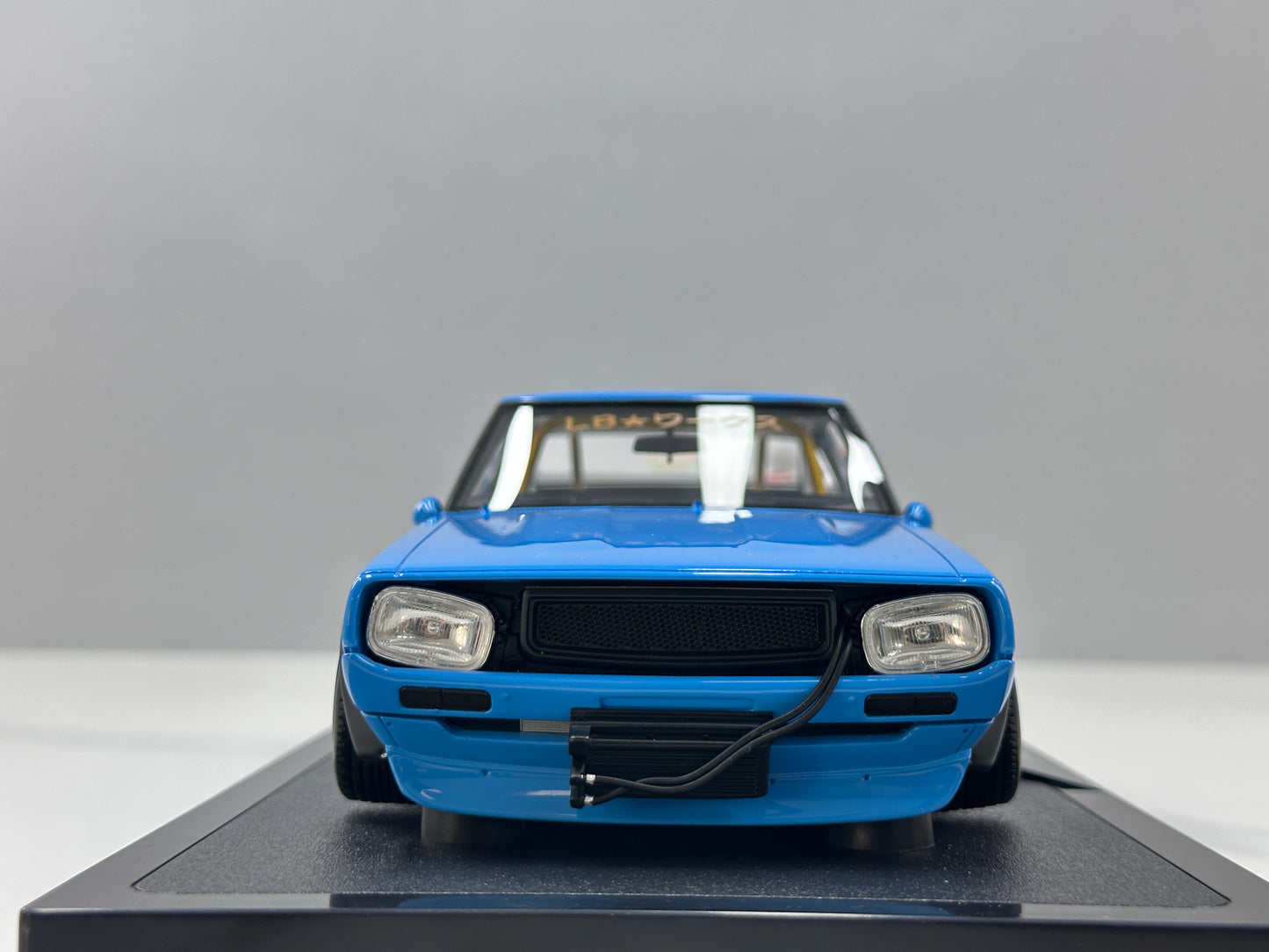 OTTO 1/18 Nissan Skyline 2000 GT-R (KPGC110) BY LB-WORKS Blue OT1210