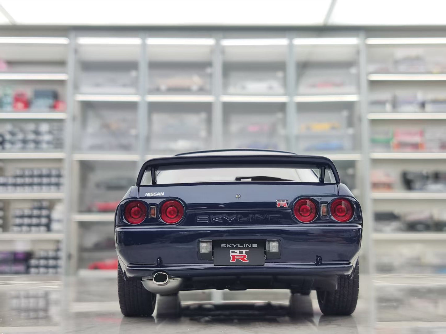 OTTO 1/18 Nissan Skyline GT-R (BNR32) Pearl Blue OT1199