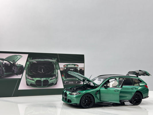 TSM MODEL 1/18 BMW M3 Touring (Isle of Man Green) TSM181030
