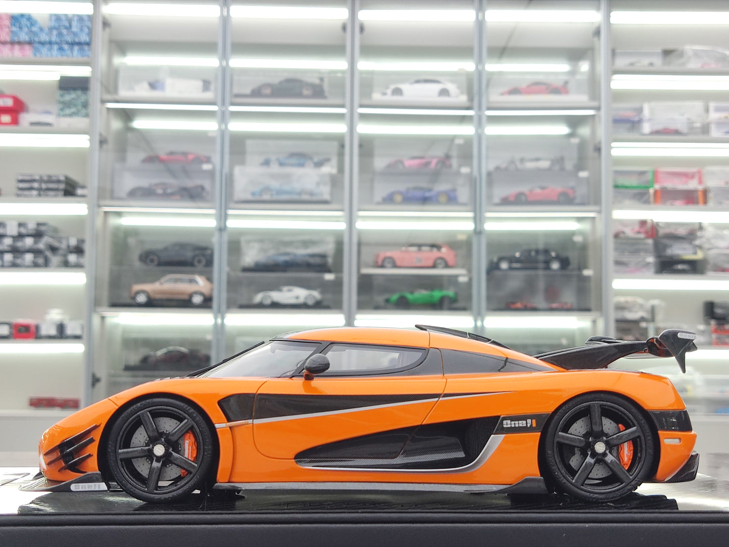 FRONTIART 1/18 Koenigsegg Agera RS One of 1 Orange FA061