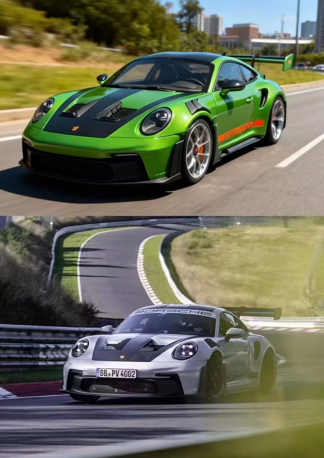 HH Model 1/18 Porsche GT3 RS Limited Edition Diecast Car Model