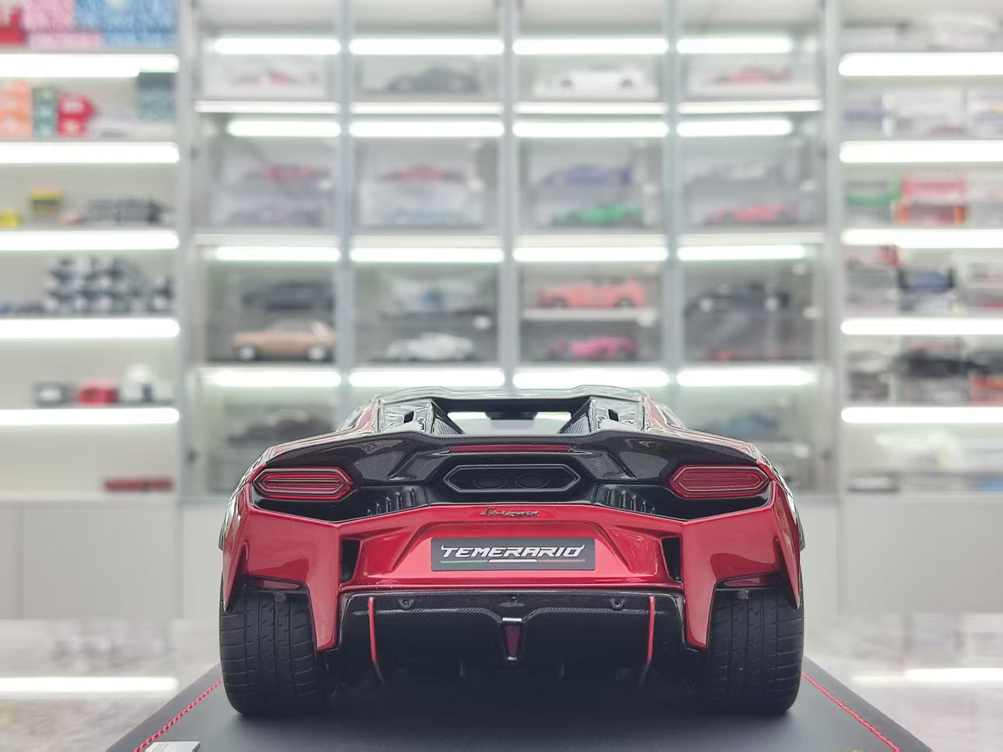 MR 1/18 Lamborghini Temerario AP Kit Metallic Red LAMBO062SE