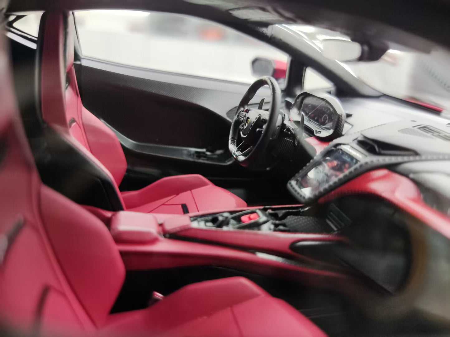 MR 1/18 Lamborghini Temerario AP Kit Metallic Red LAMBO062SE