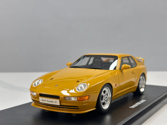 GT Spirit 1/18 Porsche 968 TURBOS Yellow GT947