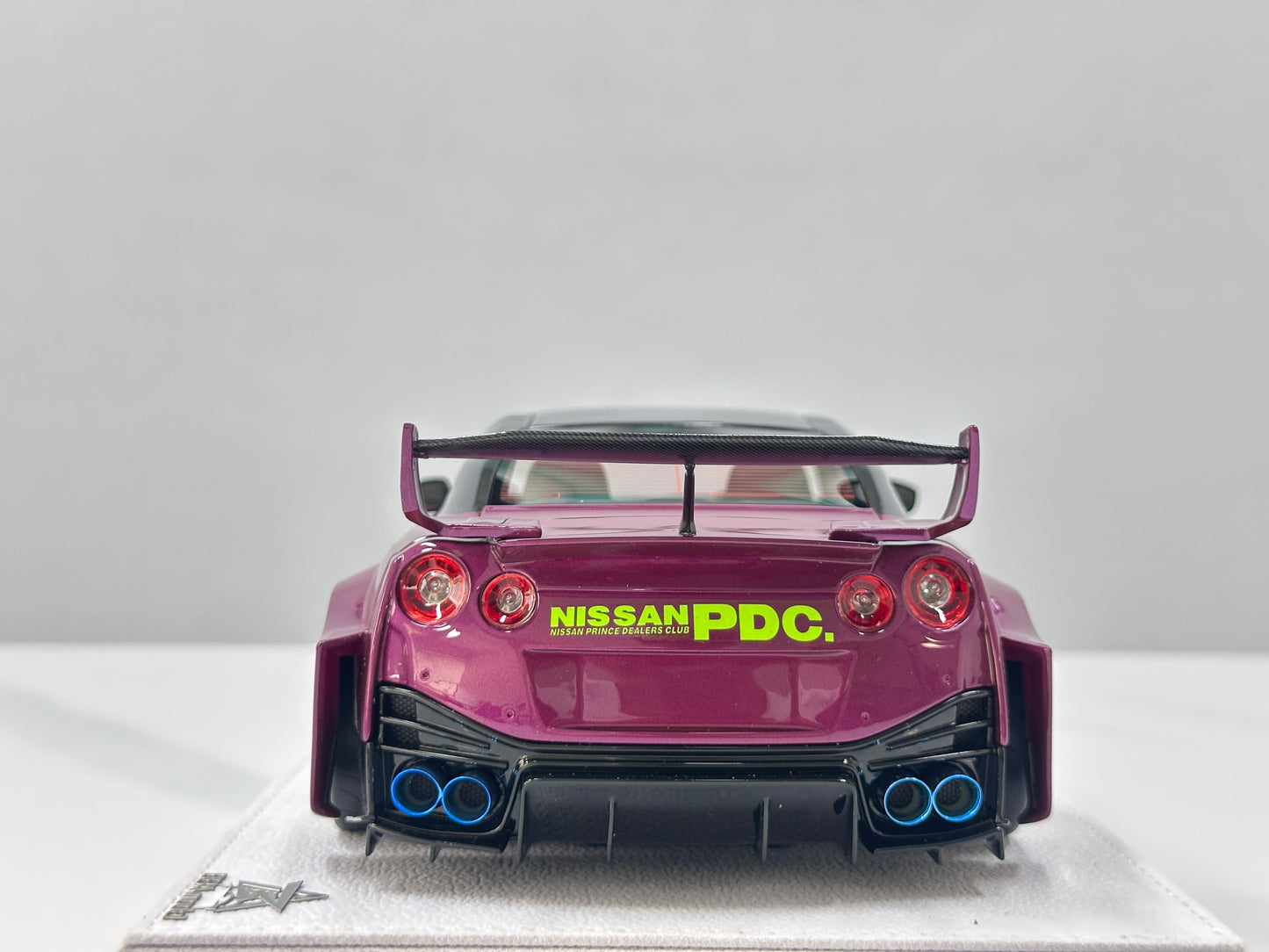 BBA MODEL 1/18 Nissan GTR 35GT-RR Metallic Purple BBA061