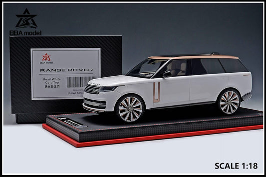 BBA Model 1/18 Land Rover Range Rover Autobiography Long Wheelbase Resin Model Car