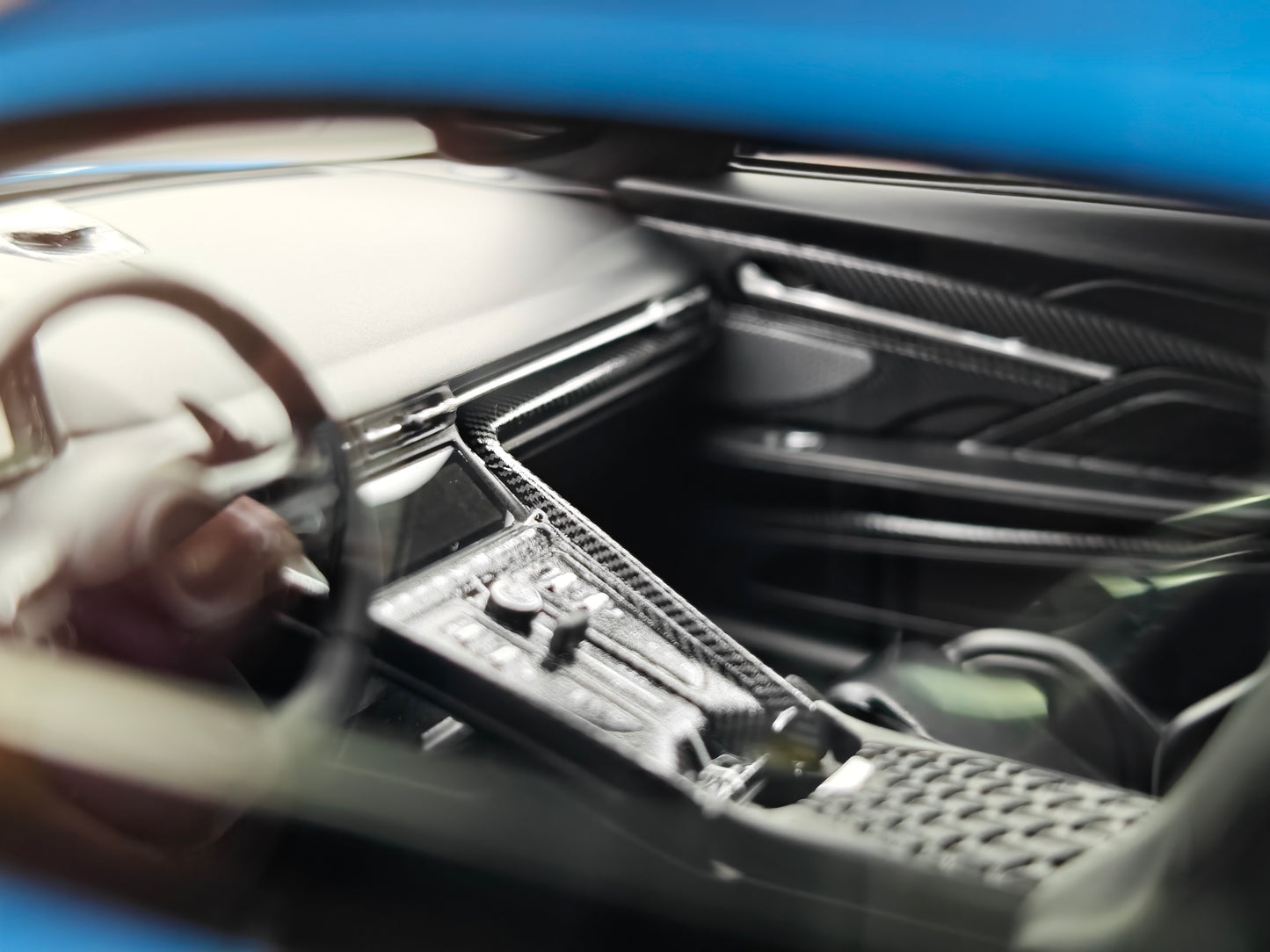 MOTORHELIX 1/18 Aston Martin DB12 COUPE Blue MH330