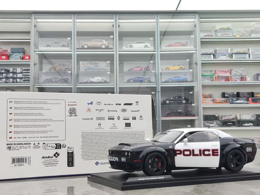 Solido 1/18 Dodge Challenger R/T SCAT PACK Widebody Highway Police Livery S1805715