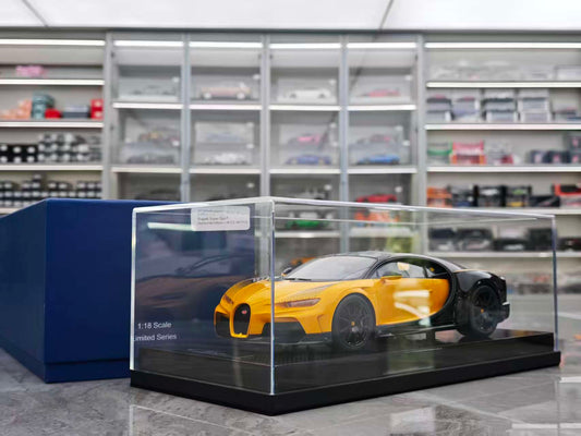MR 1/18 Bugatti Chiron Super Sport, Yellow, BUG012G