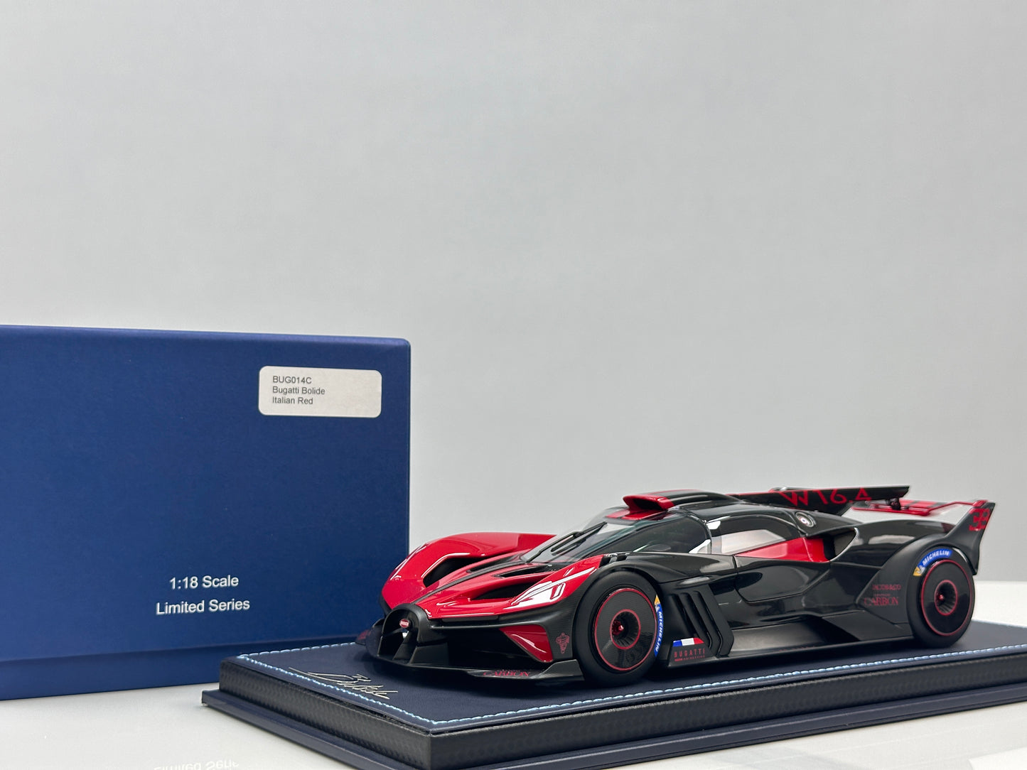 MR 1/18 Bugatti Bolide – Italian Red (BUG014C)