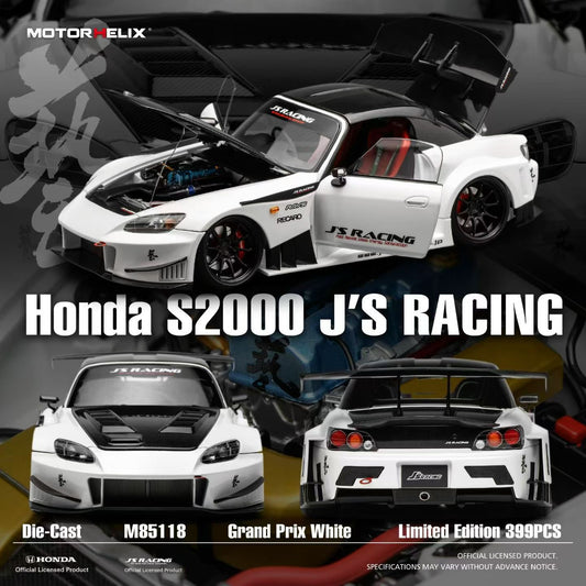 MOTORHELIX 1/18 scale die-cast model Honda S2000 J's Racing