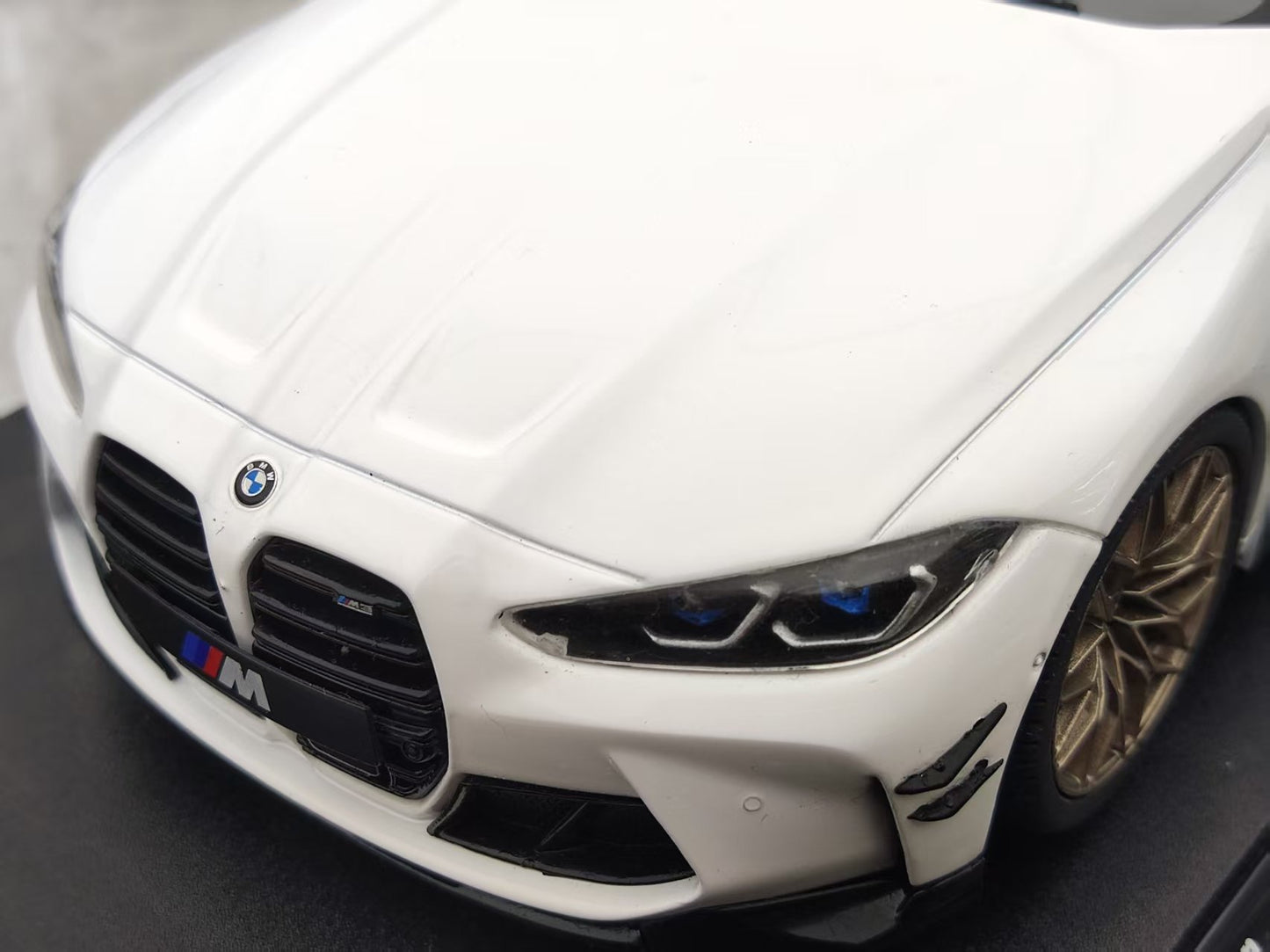Solido 1/18 BMW M3 (G80) Performance Parts Alpine Weiss Uni, White, S1814301