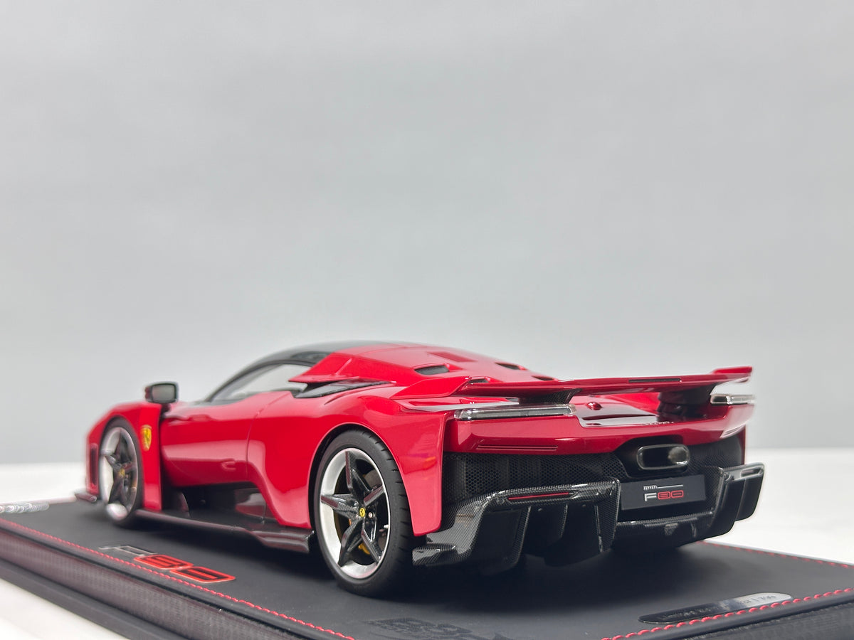 BBR 1/18 Ferrari F80 (The New Prancing Horse Flagship) – Metallic Red (P18253H)