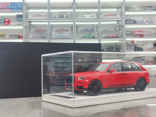 GL 1/18 Rolls-Royce Cullinan Red Model Car JS-GL032