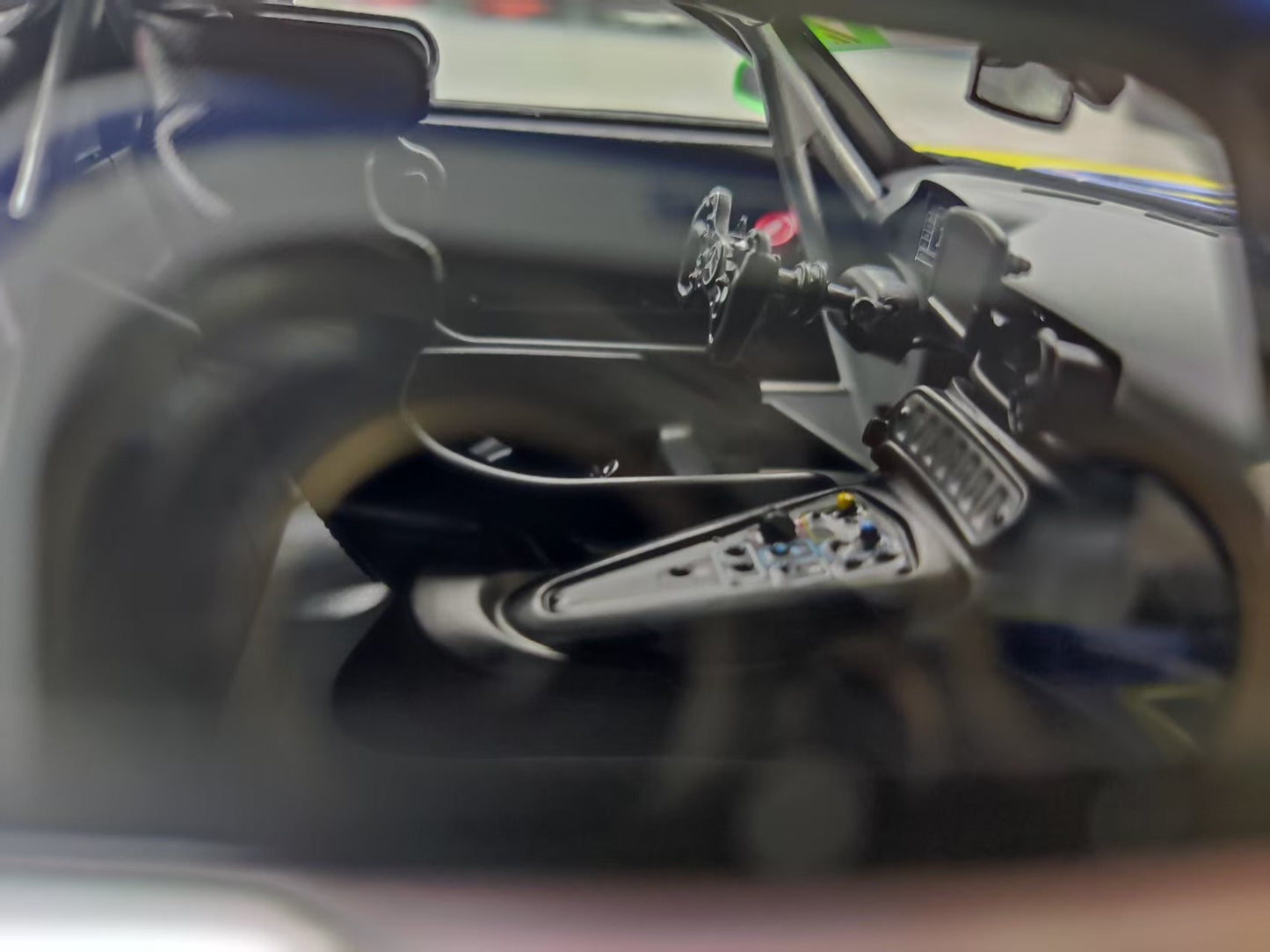 Topspeed 1/18 Mercedes-AMG GT3 EVO #80 Lone Star Racing Blue and Yellow Livery TS0676