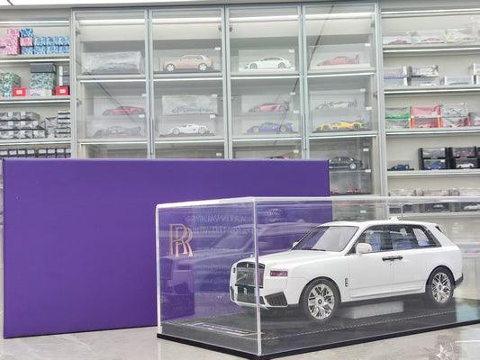 HH Model 1/18 Rolls-Royce Cullinan Cosmic Laser Color-Changing White HH543