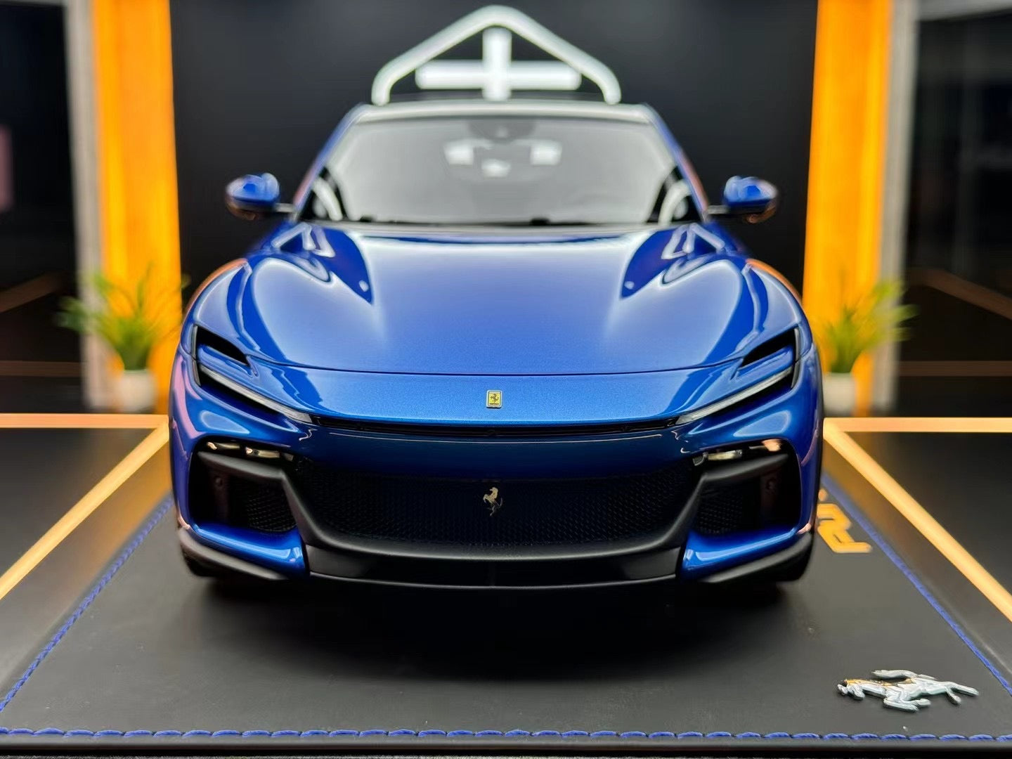 BBR 1:18 Ferrari Purosangue Blu Corsa 10/10 DDJ008