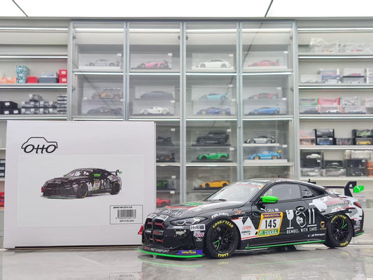 OTTO 1/18 BMW M4 GT4 Black OT1172