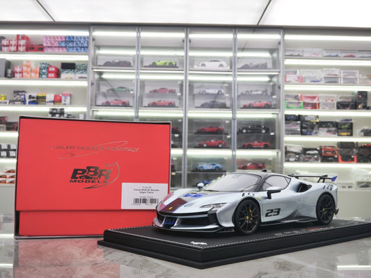 BBR 1/18 Ferrari SF90 XX Stradale Titanium Grey P18237N