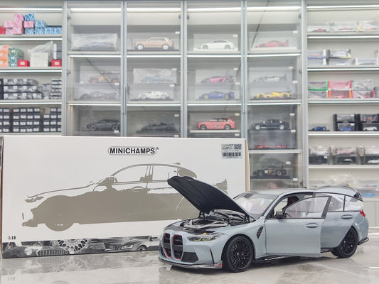 MINICHAMPS 1/18 BMW M3 CS Metallic Grey 110023501