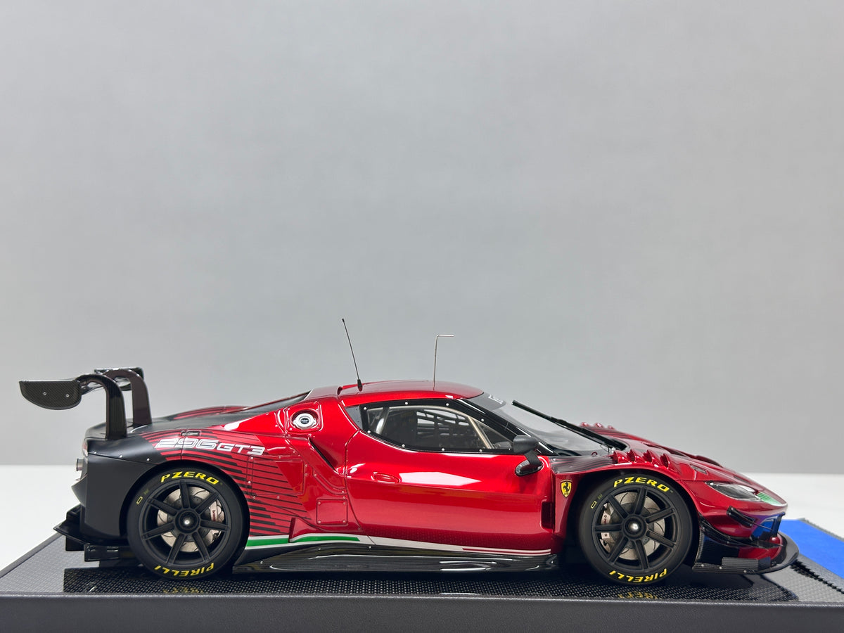 VMB 1/18 Ferrari 296 GT3 Metallic Red VMB-296GT3-1802