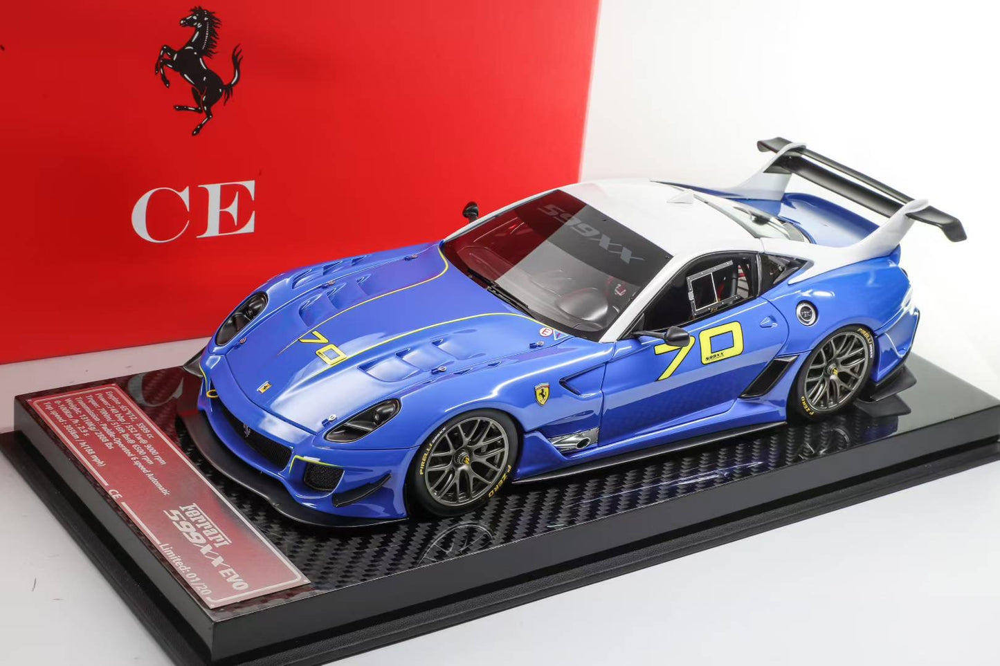 CE 1/18 Ferrari 599 XX EVO Limited Edition Model Car