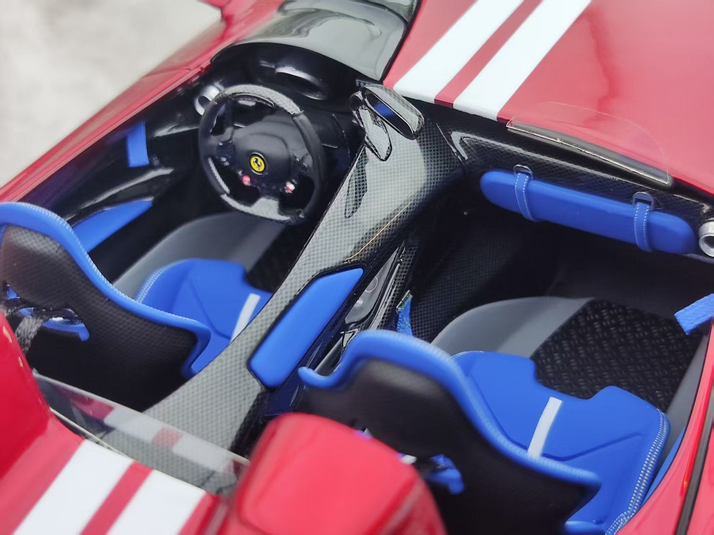 CE 1/18 Ferrari Monza SP2 Metallic Red CE010