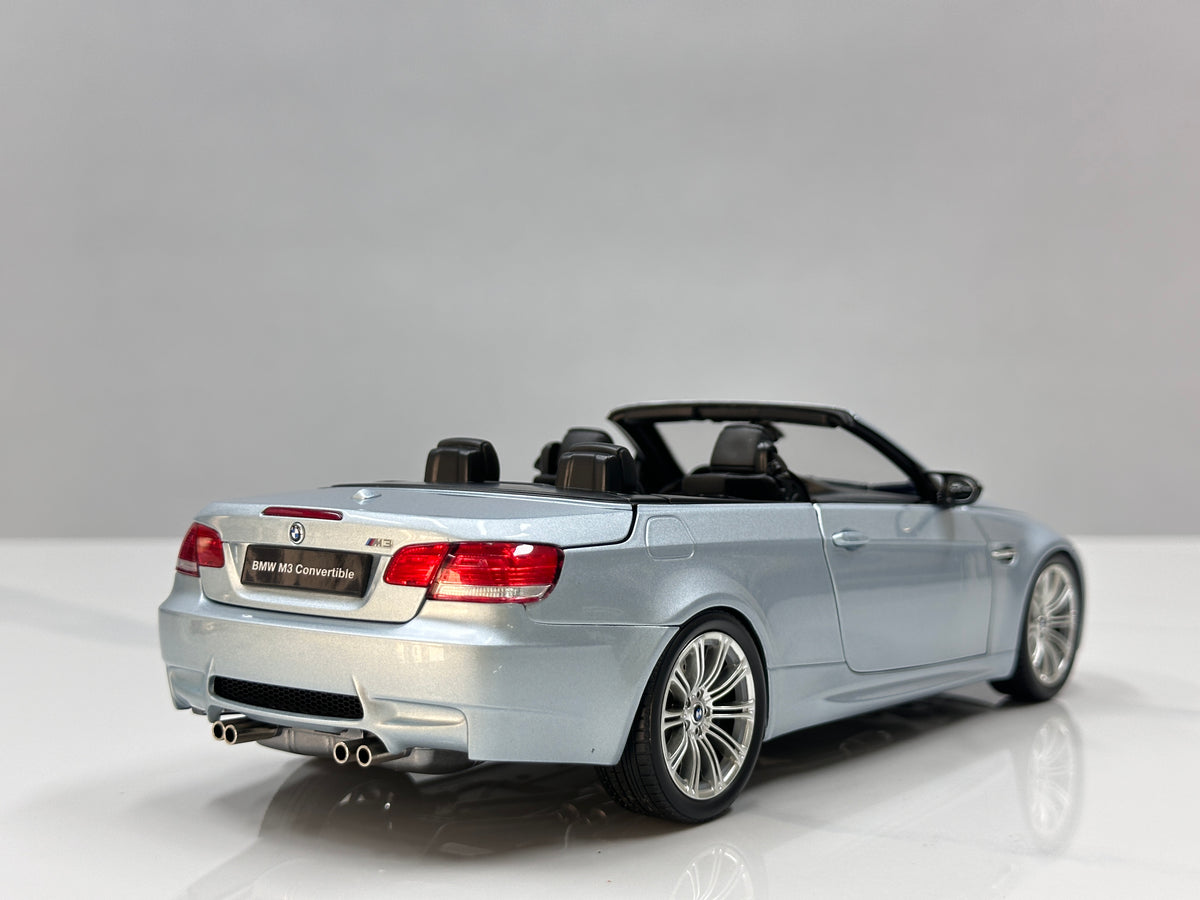 KYOSHO 1/18 BMW M3 Convertible (E93M) Silver 08738SS