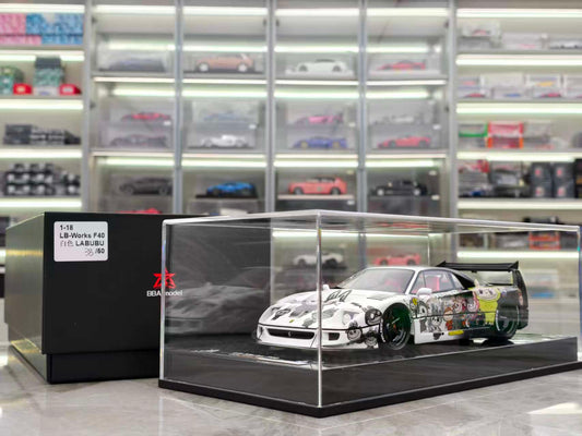 BBA MODEL 1/18 Ferrari F40 with carbon fiber sole BBA031