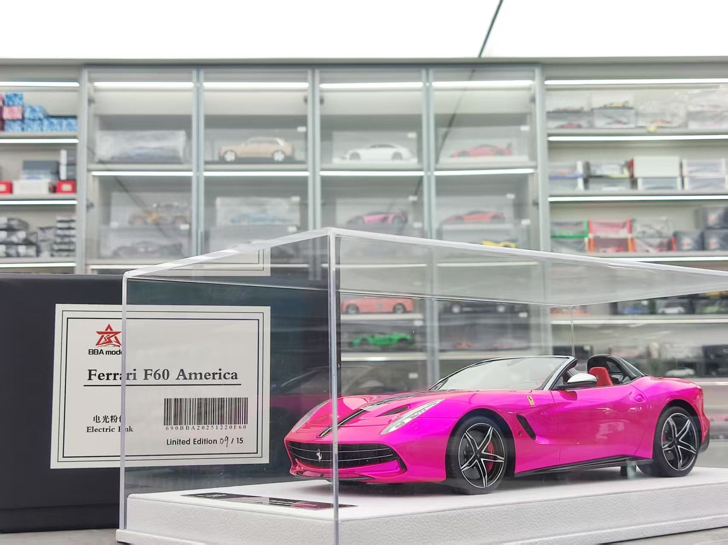 BBA MODEL 1/18 Ferrari F60 America