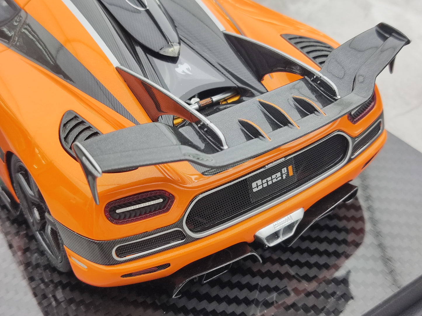 FRONTIART 1/18 Koenigsegg Agera RS One of 1 Orange FA061