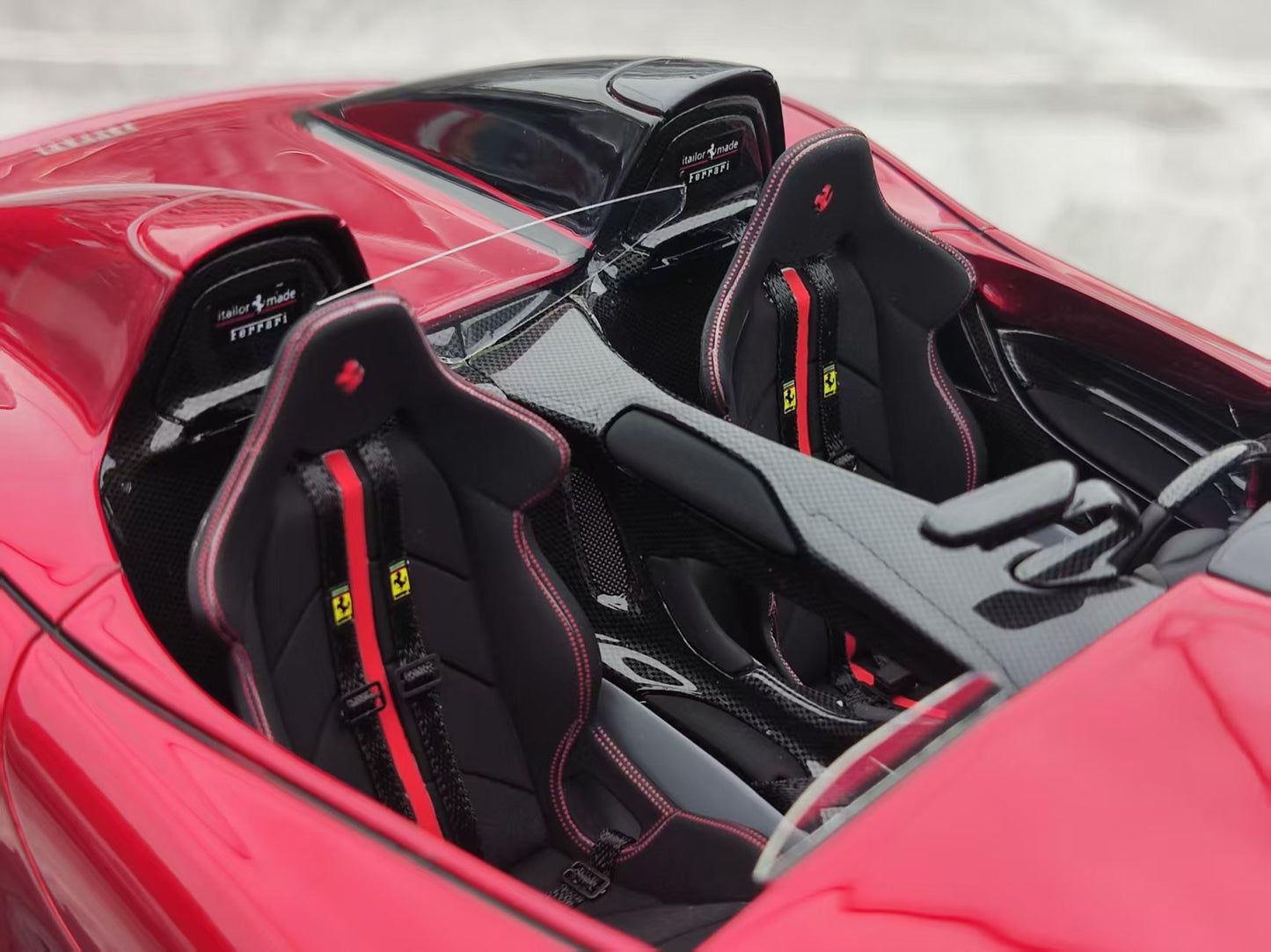 CE 1/18 Ferrari Monza SP2 Metal Red CE007