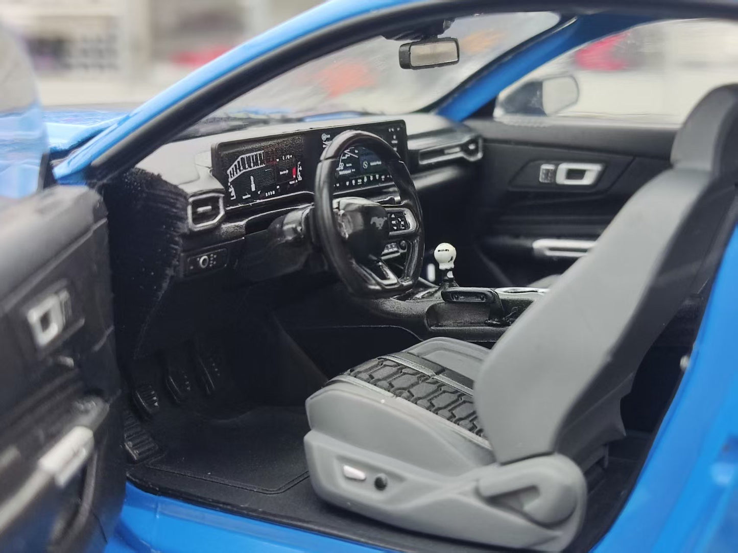 Solido 1/18 Ford Shelby Mustang Super Snake Grabber Metallic Blue S1813802