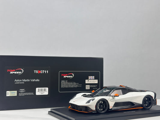 Topspeed 1/18 Aston Martin Valhalla Lunar White TS0711