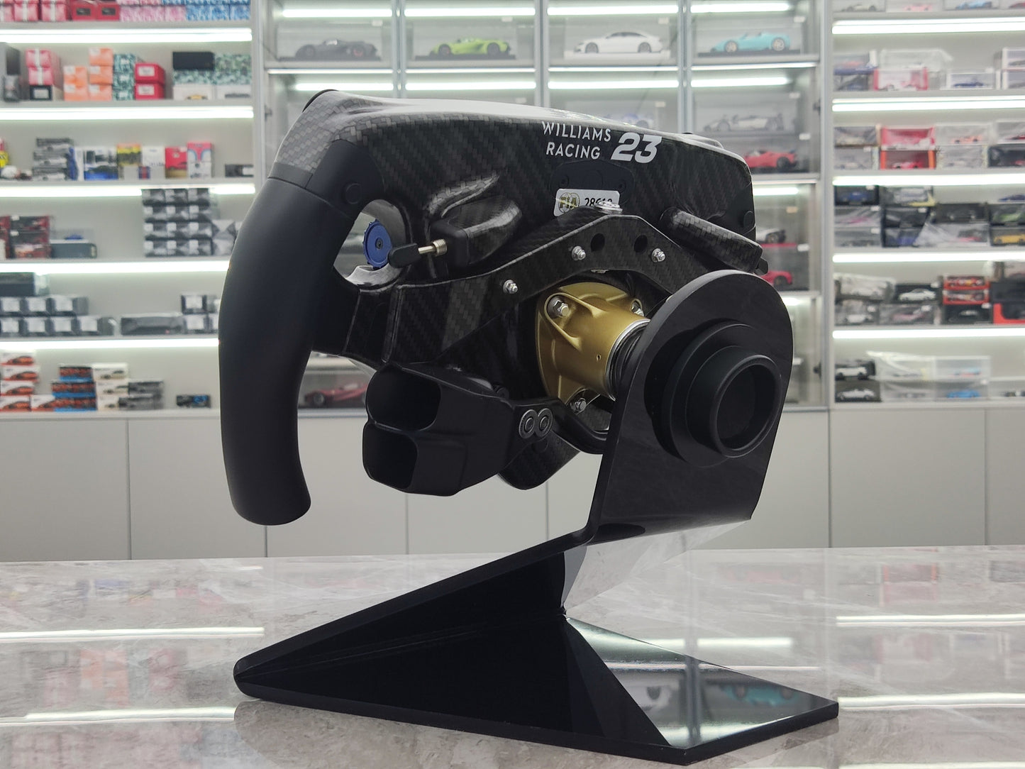 MINICHAMPS 1/1 WILLIAMS F1 FW46 – 2024 Steering Wheel Black 210240223