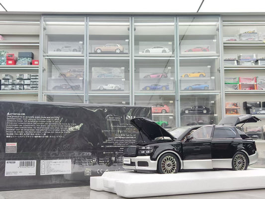 Almost Real 1/18 Toyota World Champion 2023 Phoenix Black & Silver Two-Tone Model 870220