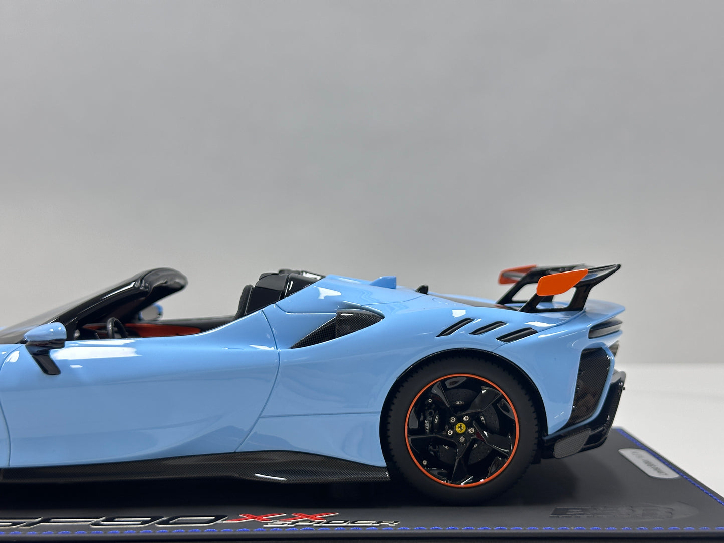 BBR 1/18 Ferrari SF90 XX Spider Plata Blue P18238N
