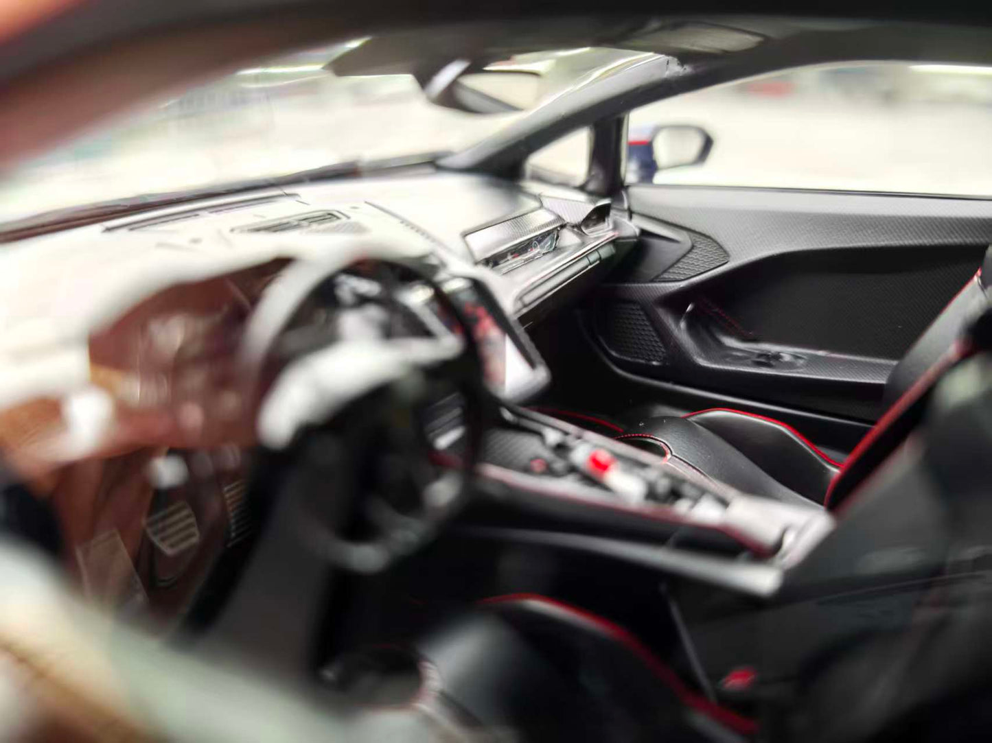 MR 1/18 Lamborghini Temerario AP Kit Grey LAMBO062SE2