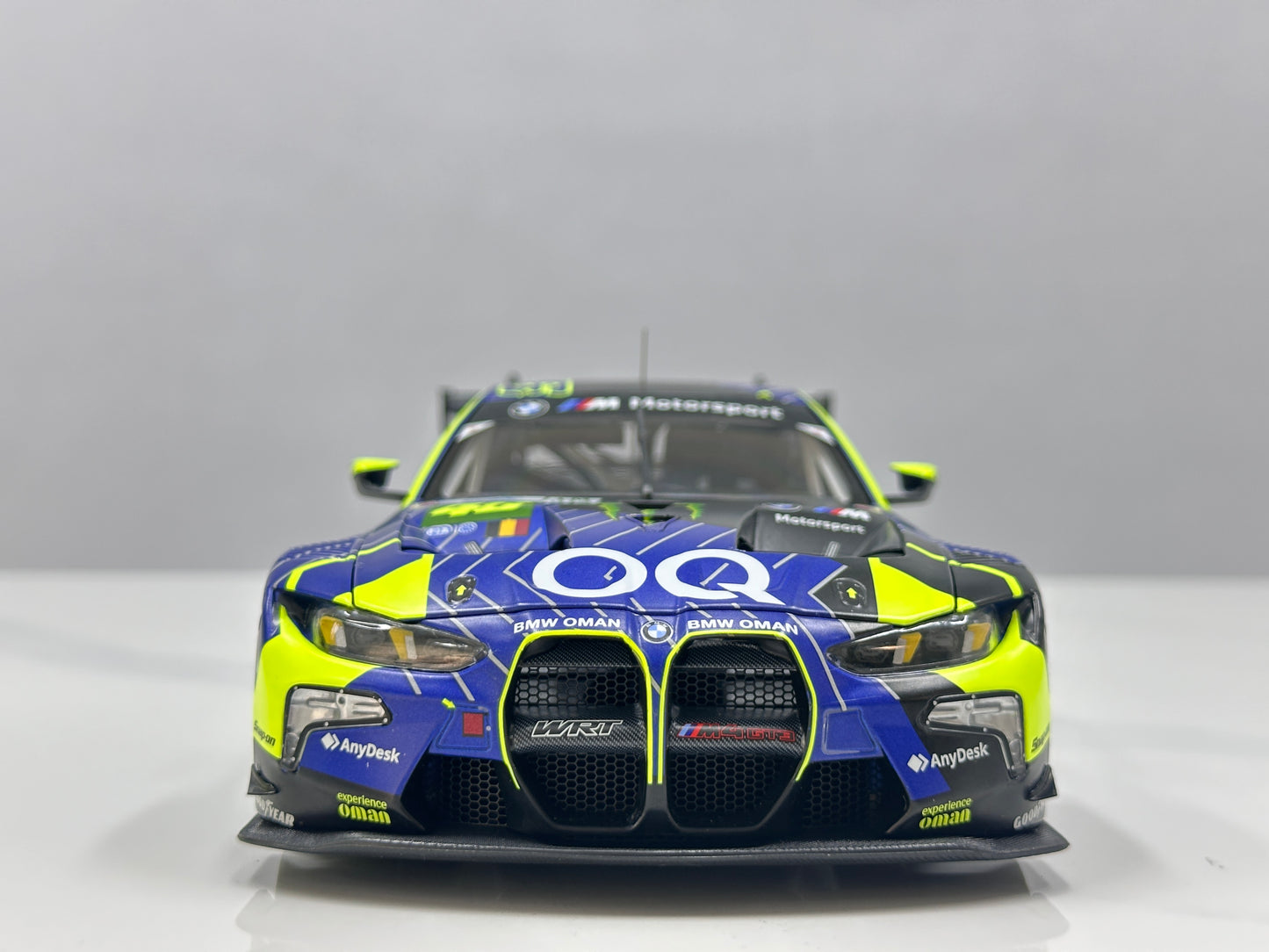 MINICHAMPS 1/18 BMW M4 GT3 EVO – TEAM WRT - 1812KM QATAR 2025 Blue Livery 110252146