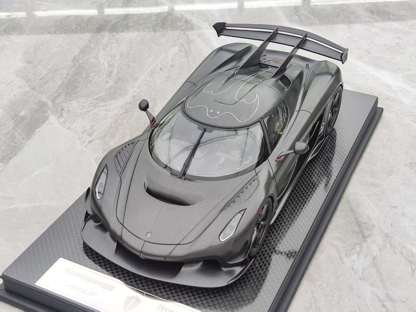 FRONTIART 1/18 Koenigsegg JESKO 7286 Full Carbon Resin Car Model FA166