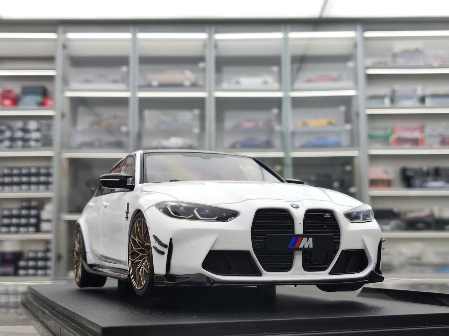 Solido 1/18 BMW M3 (G80) Performance Parts Alpine Weiss Uni, White, S1814301