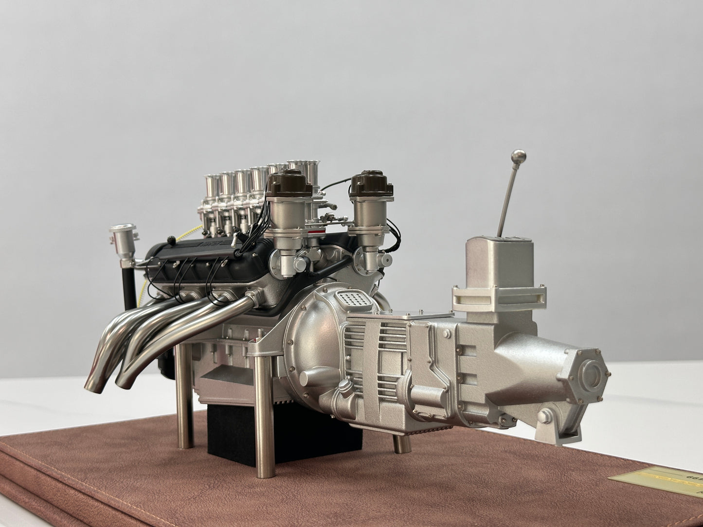 First Model 1/6 Ferrari 250 GTO Engine (Grey) FM06002