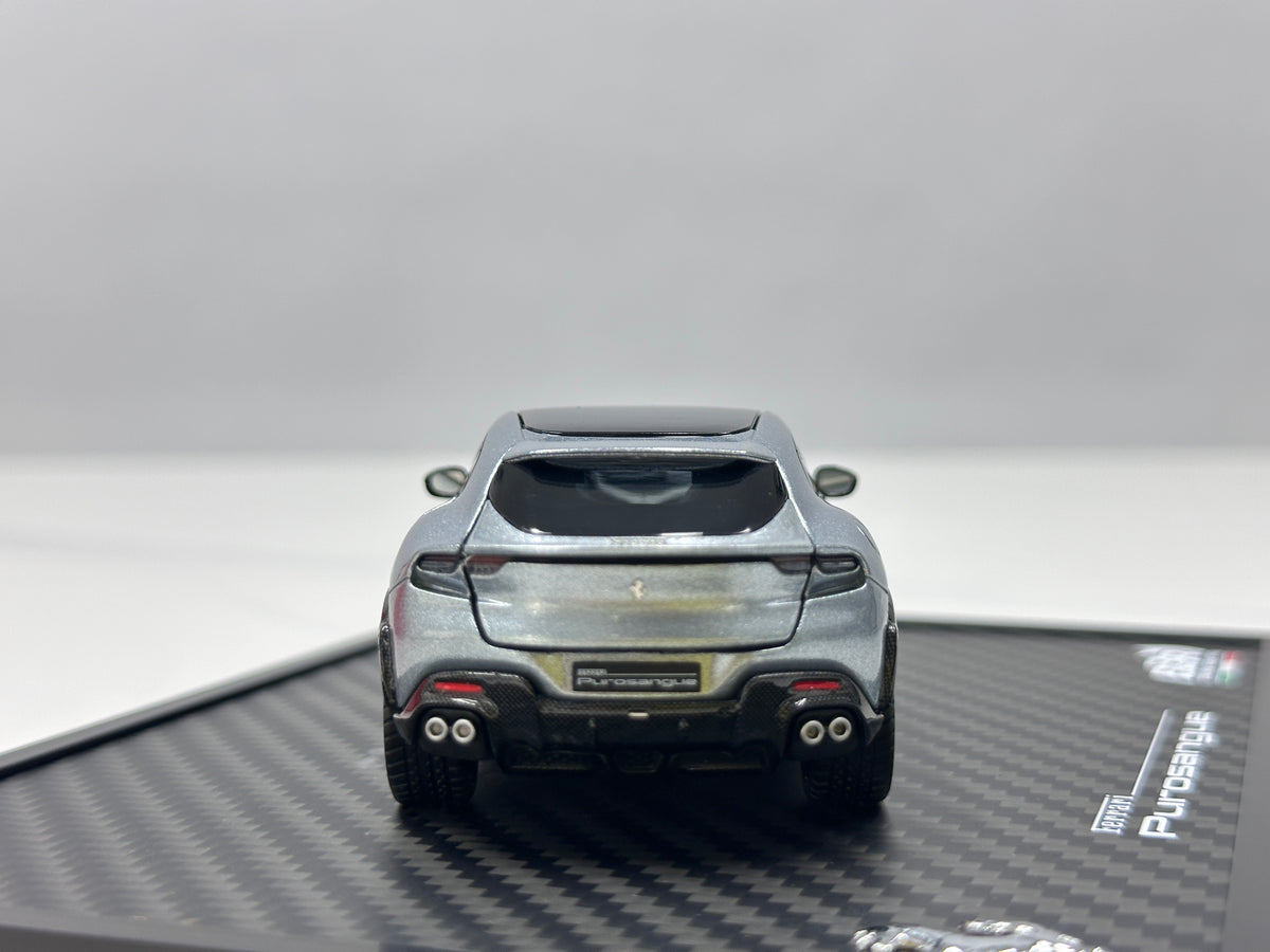 BBR 1/43 Ferrari Purosangue (Panoramic Roof Version) – Titanium Grey – HE43002AST
