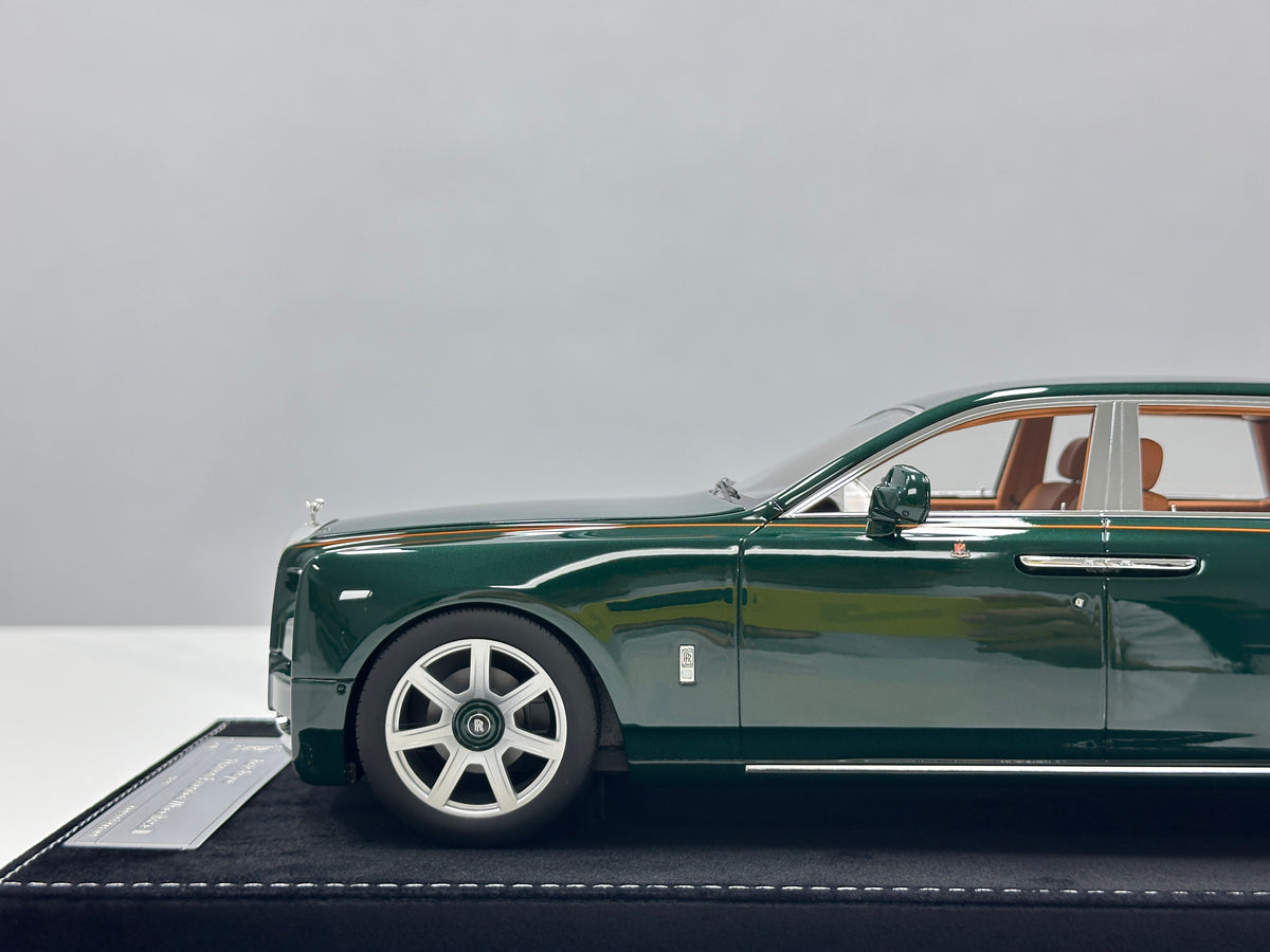 HH Model 1/18 Rolls-Royce Phantom Series II – Peninsula Green (HH734)