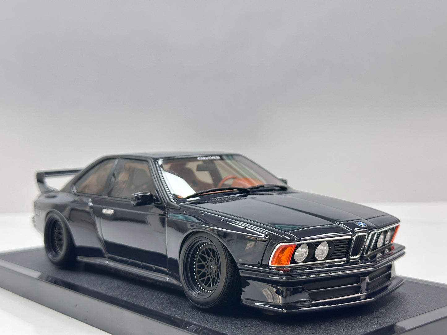 OTTO 1/18 BMW 635 CSi (E24) Widebody by Counter – Metallic Dark Blue (OT1184)