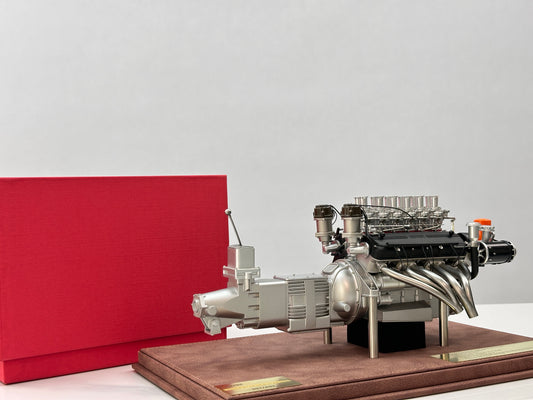 First Model 1/6 Ferrari 250 GTO Engine (Grey) FM06002