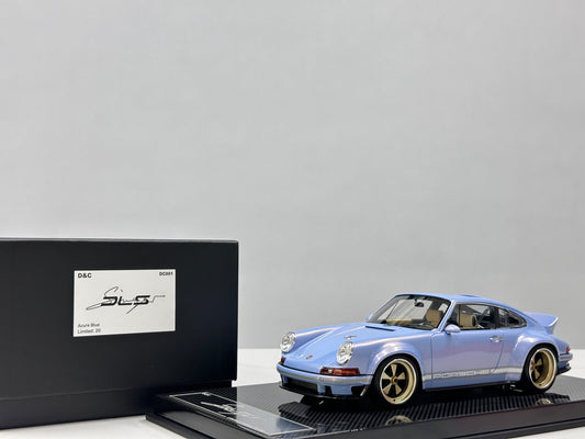 DinoModel 1/18 Porsche Singer DLS Ice Blue DC001