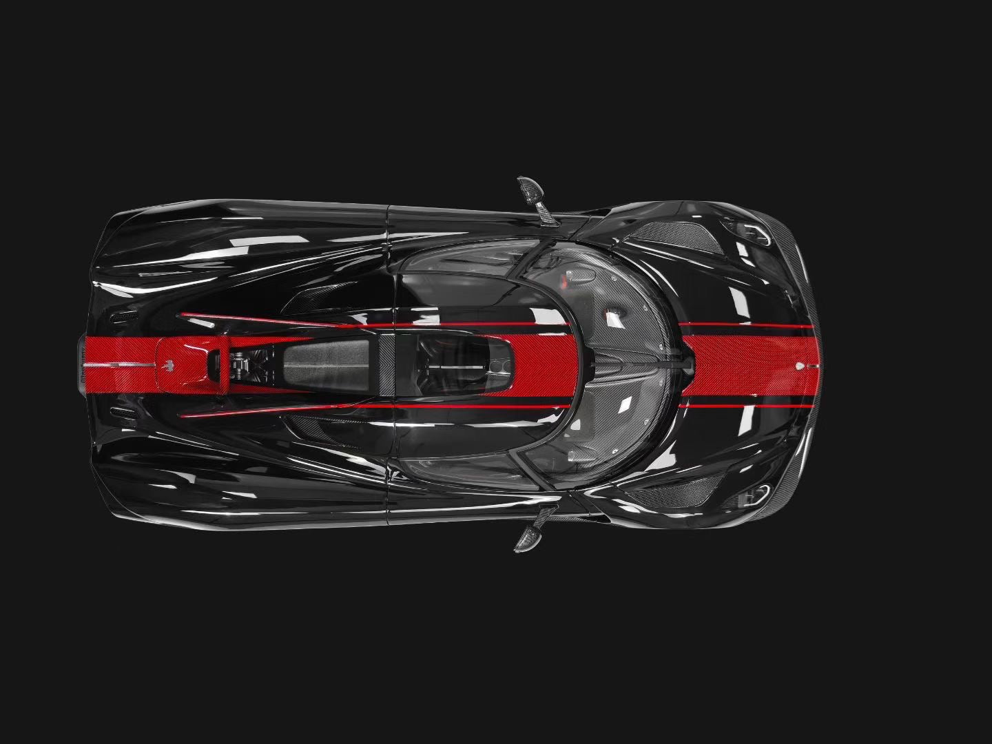 Frontiart 1/18 Koenigsegg Jesko Absolute Edition Jet Black